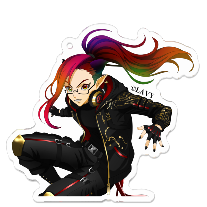 アクリルキーホルダー - 70 x 70 (mm)