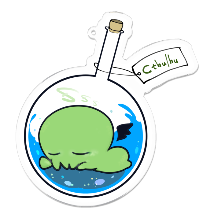 アクリルキーホルダー - 100 x 100 (mm)