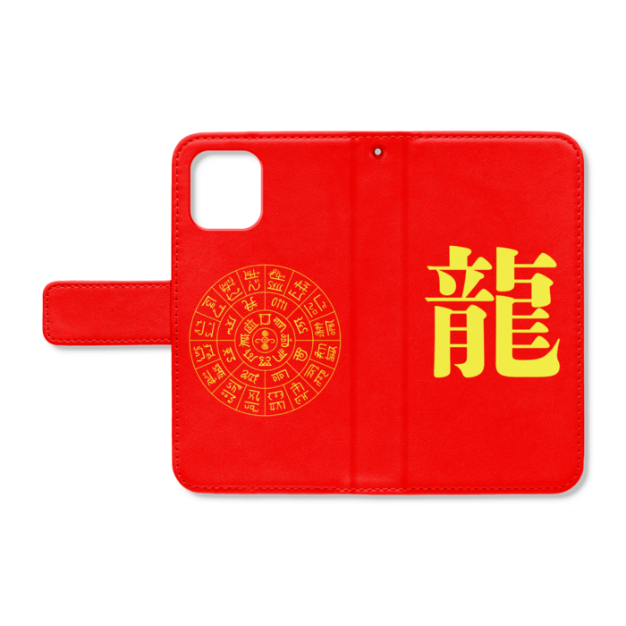 手帳型iPhoneケース - iPhone12 mini - ストラップ穴 あり