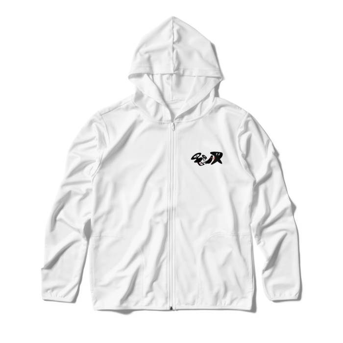 ジップパーカー - M - ホワイト