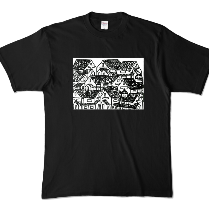 カラーTシャツ - XL - ブラック (濃色)