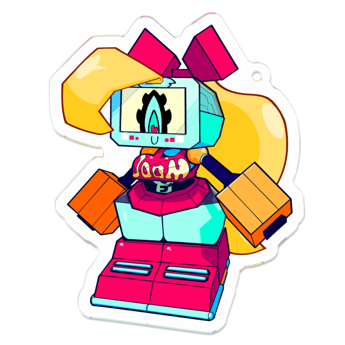 アクリルキーホルダー - 70 x 70 (mm)