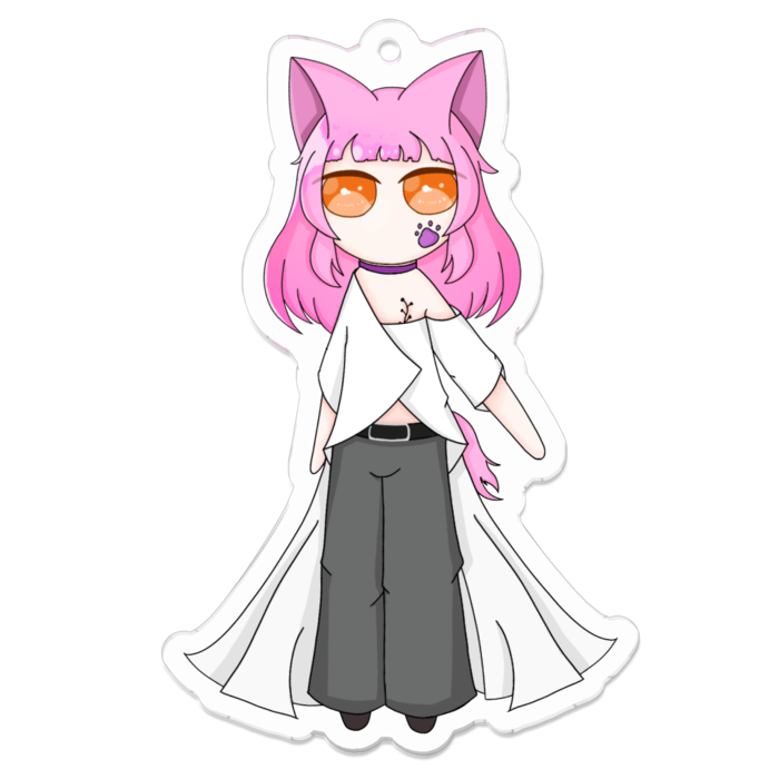 アクリルキーホルダー - 70 x 70 (mm)