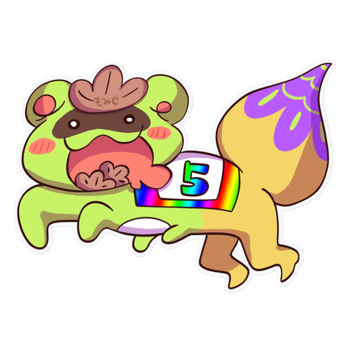 ステッカー - 160 x 160 (mm)