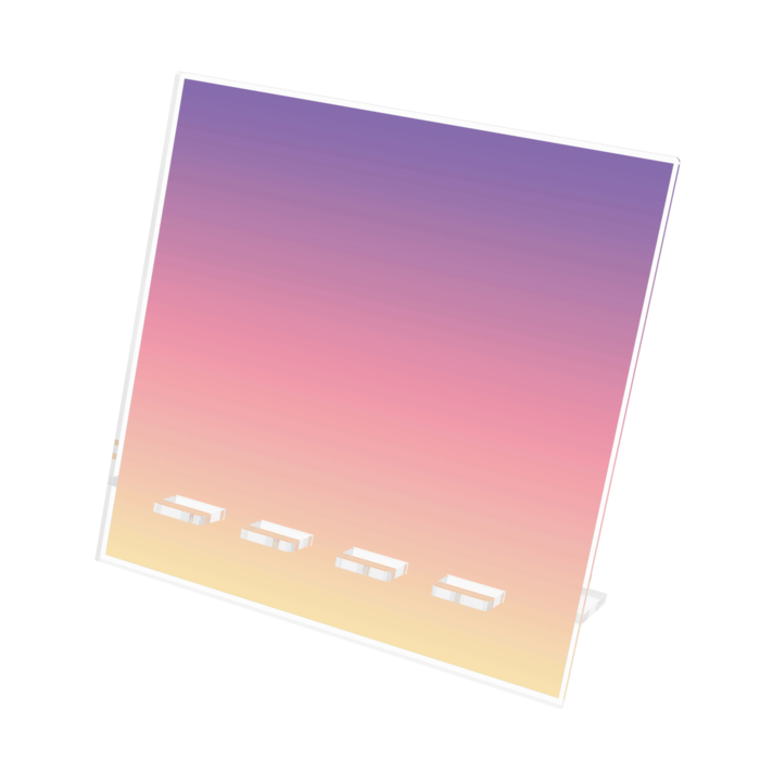 アクリルスマホスタンド - 160x160mm