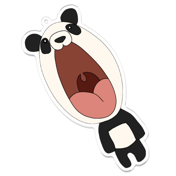 アクリルキーホルダー - 100 x 100 (mm)