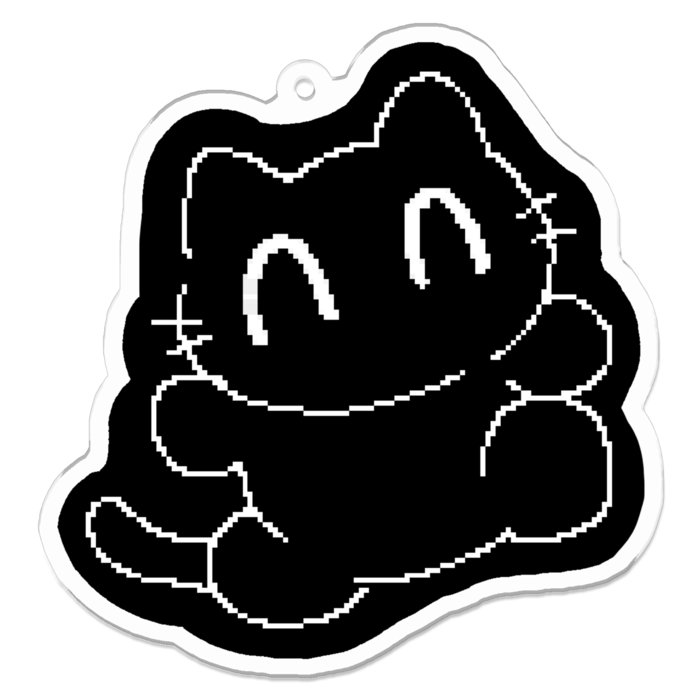 【にっこり】まよいごちゃんアクリルキーホルダー - W70 × 70mm 以内