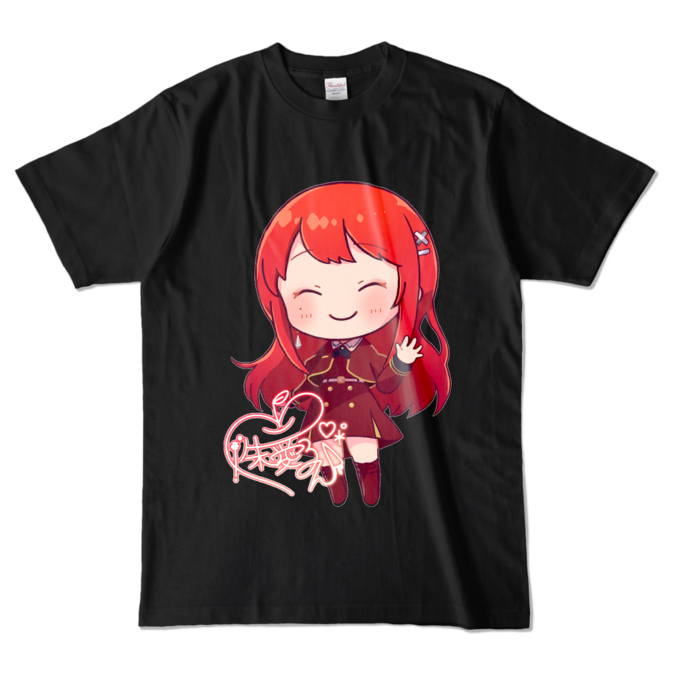 カラーTシャツ - L - ブラック (濃色)