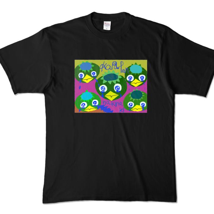 カラーTシャツ - XL - ブラック (濃色)