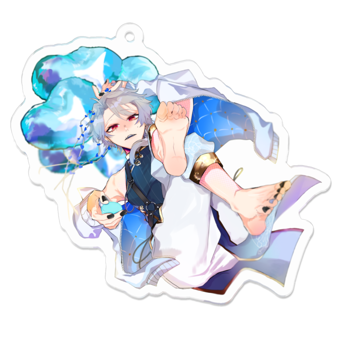 アクリルキーホルダー - 70 x 70 (mm)