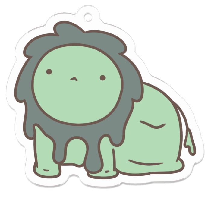 アクリルキーホルダー - 50 x 50 (mm)