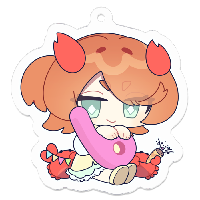 アクリルキーホルダー - 50 x 50 (mm)