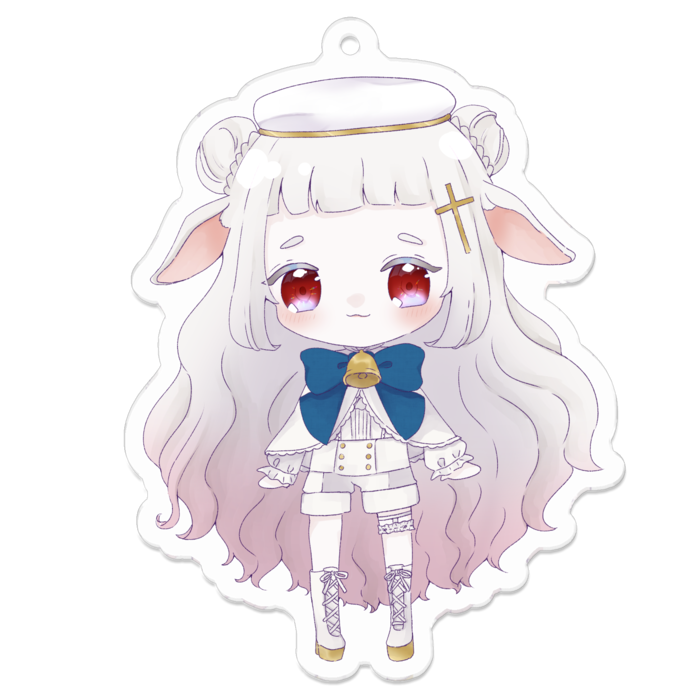 アクリルキーホルダー - 70 x 70 (mm)