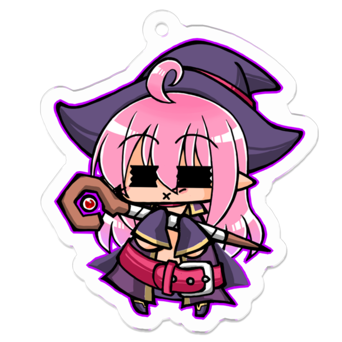 アクリルキーホルダー - 50 x 50 (mm)
