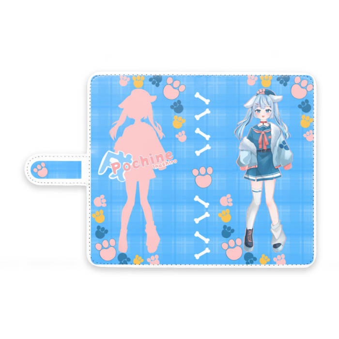 手帳型Androidケース - M - ストラップ穴 なし