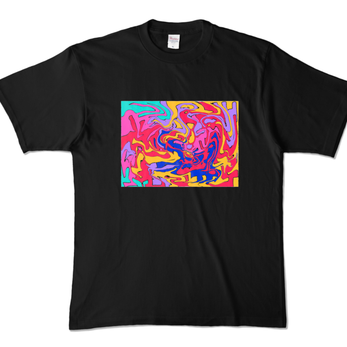 カラーTシャツ - XL - ブラック (濃色)