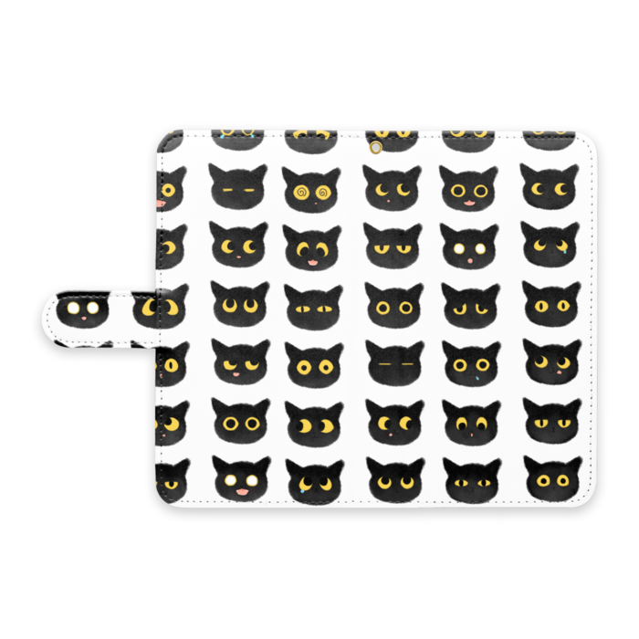 手帳型Androidケース - L - ストラップ穴 あり