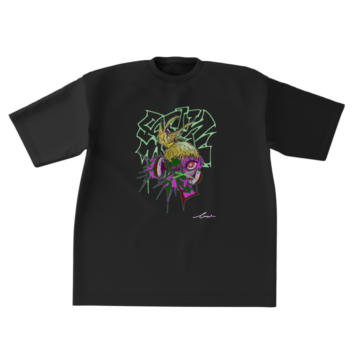 ビッグシルエットTシャツ - XL - 正面