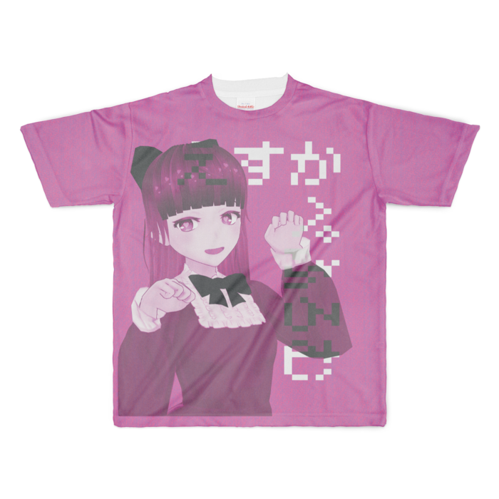 えすか・ぺふろむフルグラフィックTシャツ