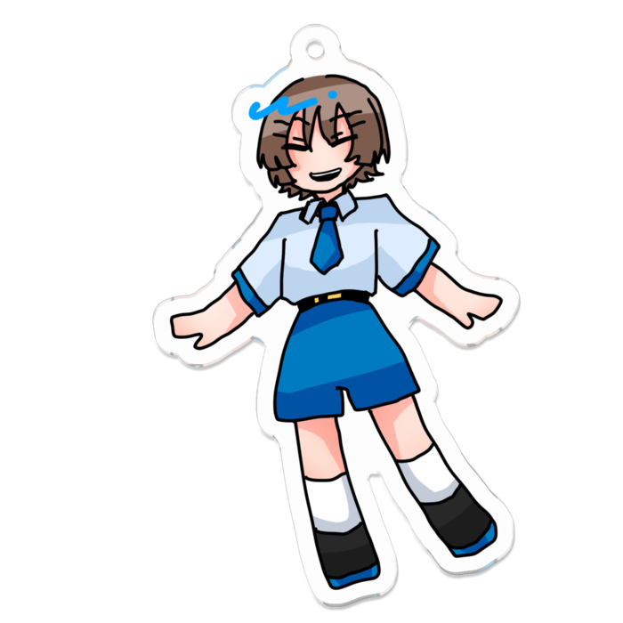 アクリルキーホルダー - 70 x 70 (mm)