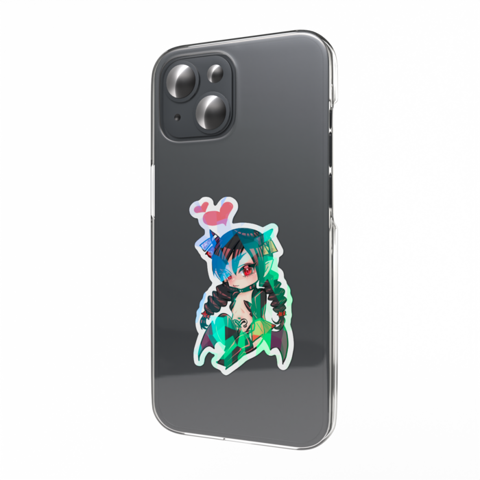 ホログラムスマホステッカー - 縦