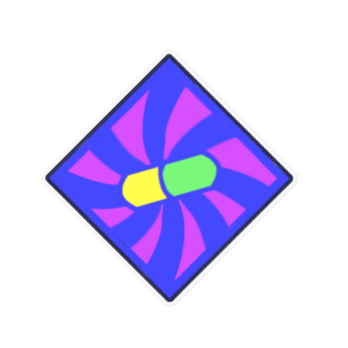 ステッカー - 160 x 160 (mm)(1)