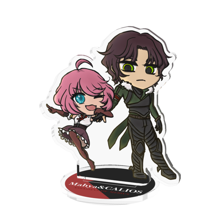 アクリルフィギュア - 70x70mm
