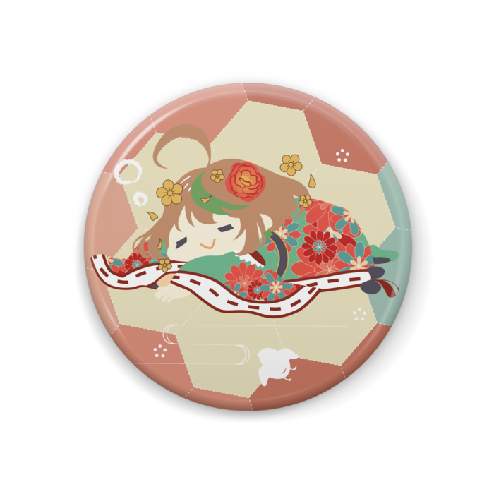 おねむあみい缶バッジ - 44mm