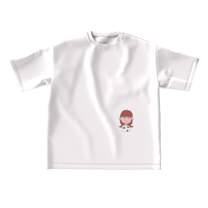 ビッグシルエットTシャツ - L - 両面