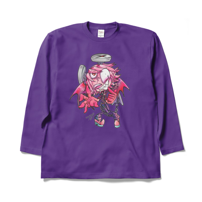 ロングスリーブTシャツ - XL - パープル
