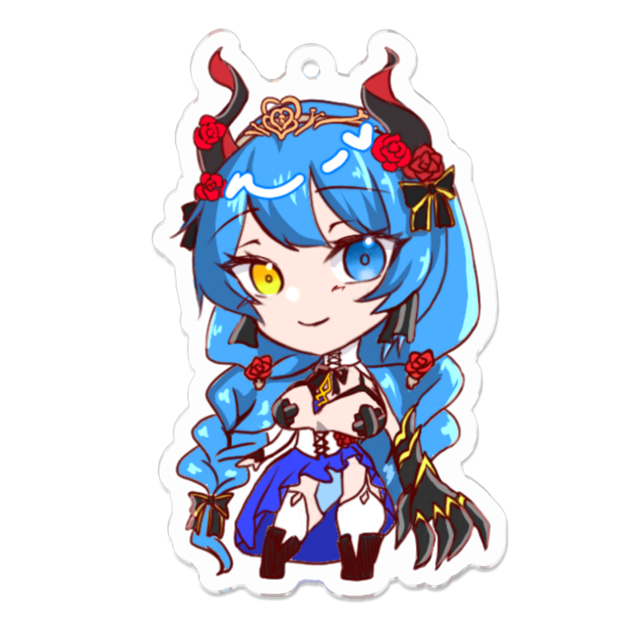 アクリルキーホルダー - 70 x 70 (mm)