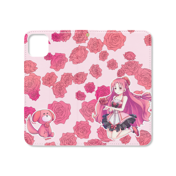 手帳型iPhoneケース（ベルトなし） - iPhone 11 Pro Max - ストラップ穴 あり