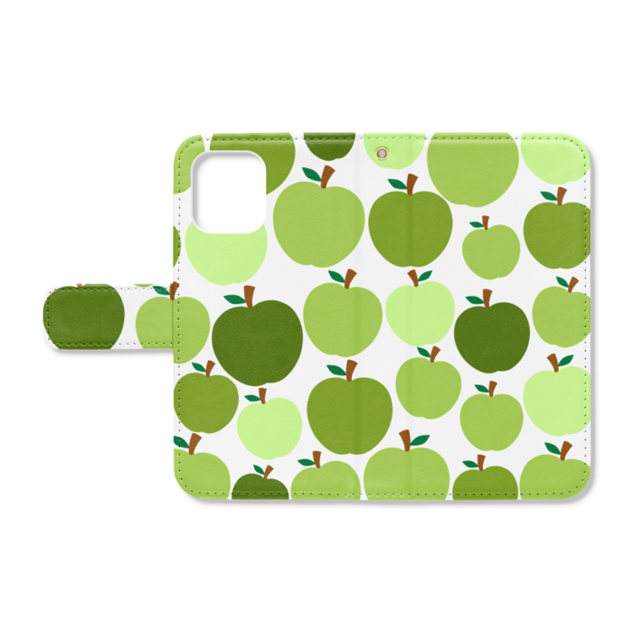 手帳型iPhoneケース - iPhone12 mini - ストラップ穴 あり