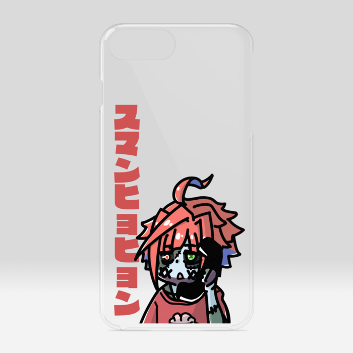 クリアiPhoneケース - iPhone 6 Plus / 7 Plus / 8 Plus