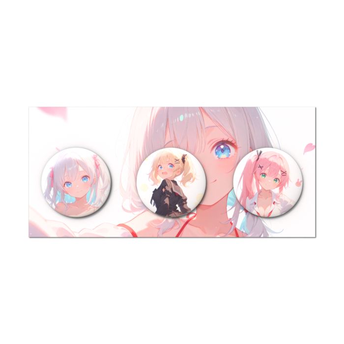 缶バッジセット - 3個セット