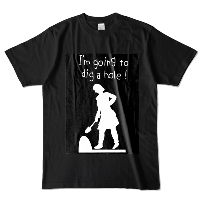 カラーTシャツ - L - ブラック (濃色)