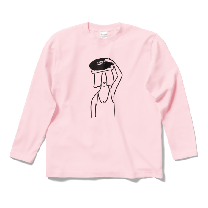 ロングスリーブTシャツ - S - ライトピンク
