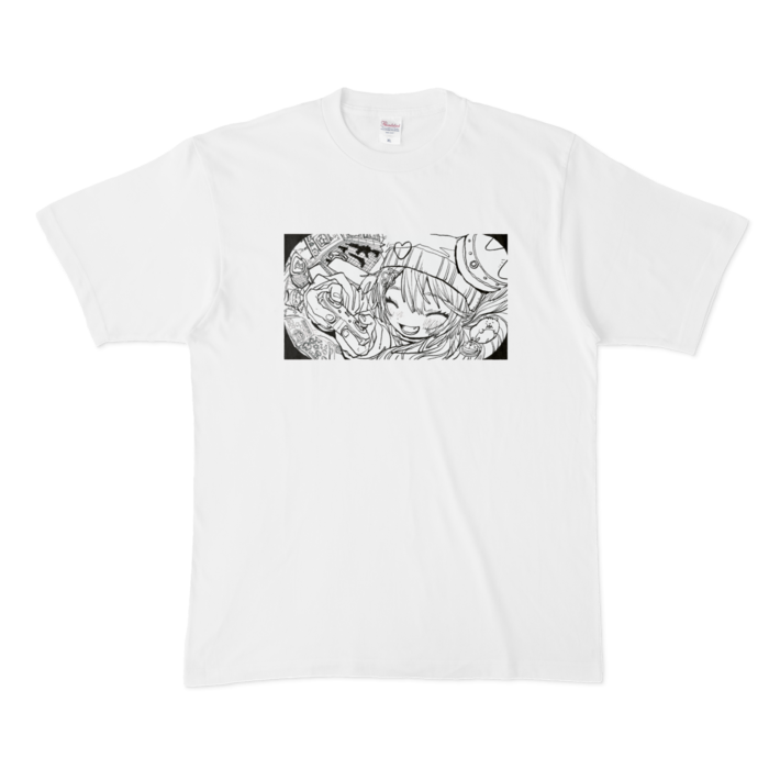 おうちじかんTシャツ(にっこりver) - XL - 白