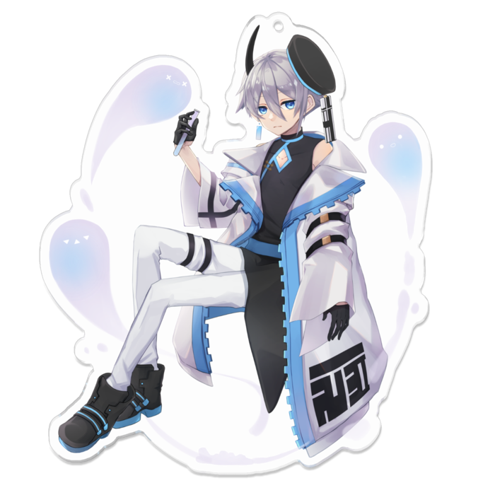 アクリルキーホルダー - 100 x 100 (mm)