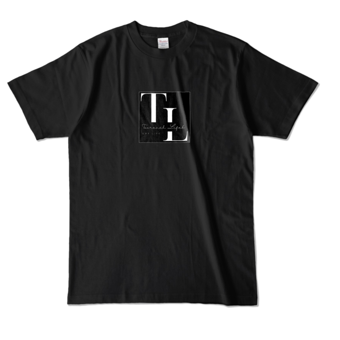 カラーTシャツ - L - ブラック (濃色)