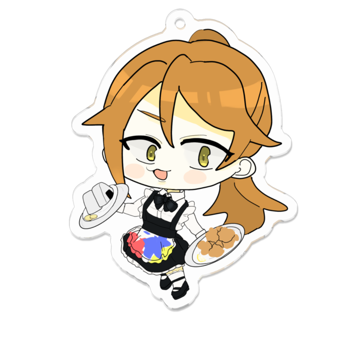 アクリルキーホルダー - 70 x 70 (mm)