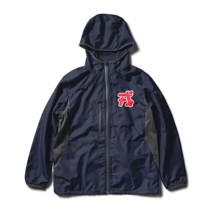 ウインドブレーカー - XL - ネイビー