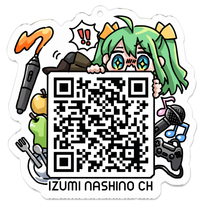 アクリルキーホルダー（コーティング） - 70 x 70 (mm)