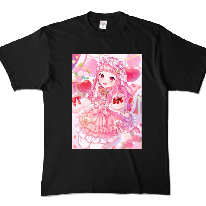 カラーTシャツ - XL - ブラック (濃色)