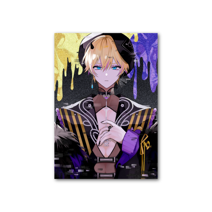 フォト風カード - 縦 - 片面