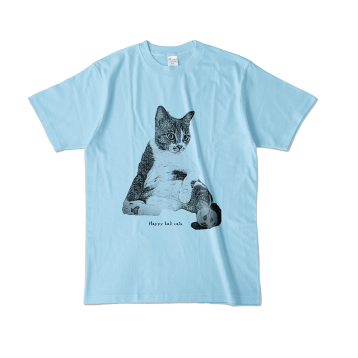 カラーTシャツ - L - ライトブルー (淡色)