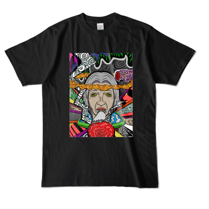 カラーTシャツ - L - ブラック (濃色)