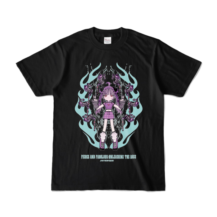 カラーTシャツ - S - ブラック (濃色)