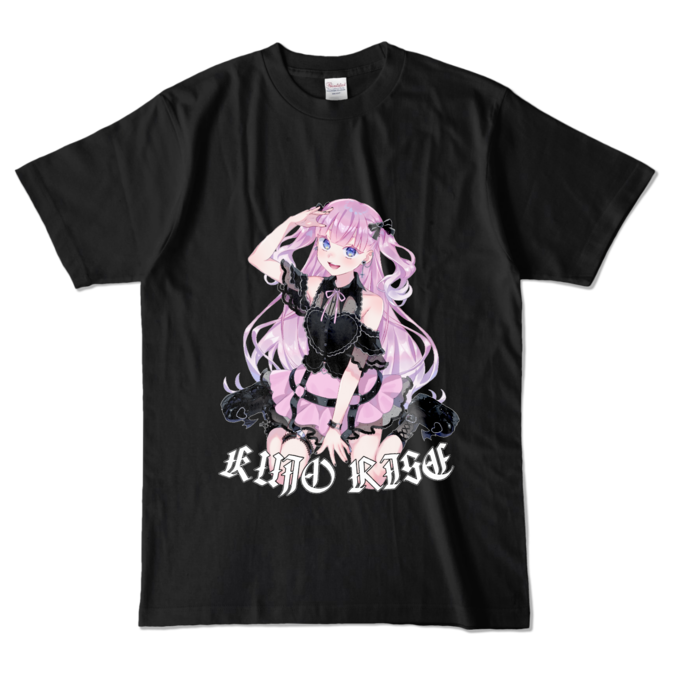 カラーTシャツ - L - ブラック (濃色)