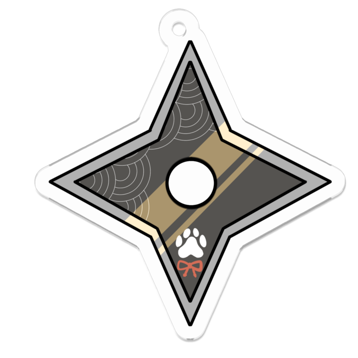 アクリルキーホルダー - 50 x 50 (mm)